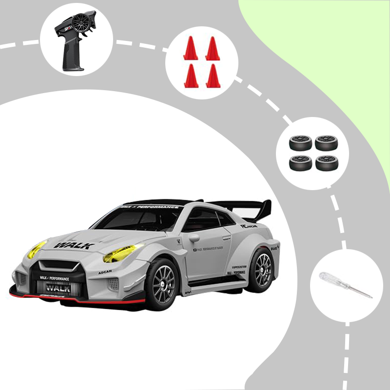 1:43 20KM/H High Speed Remote Control Racing Car