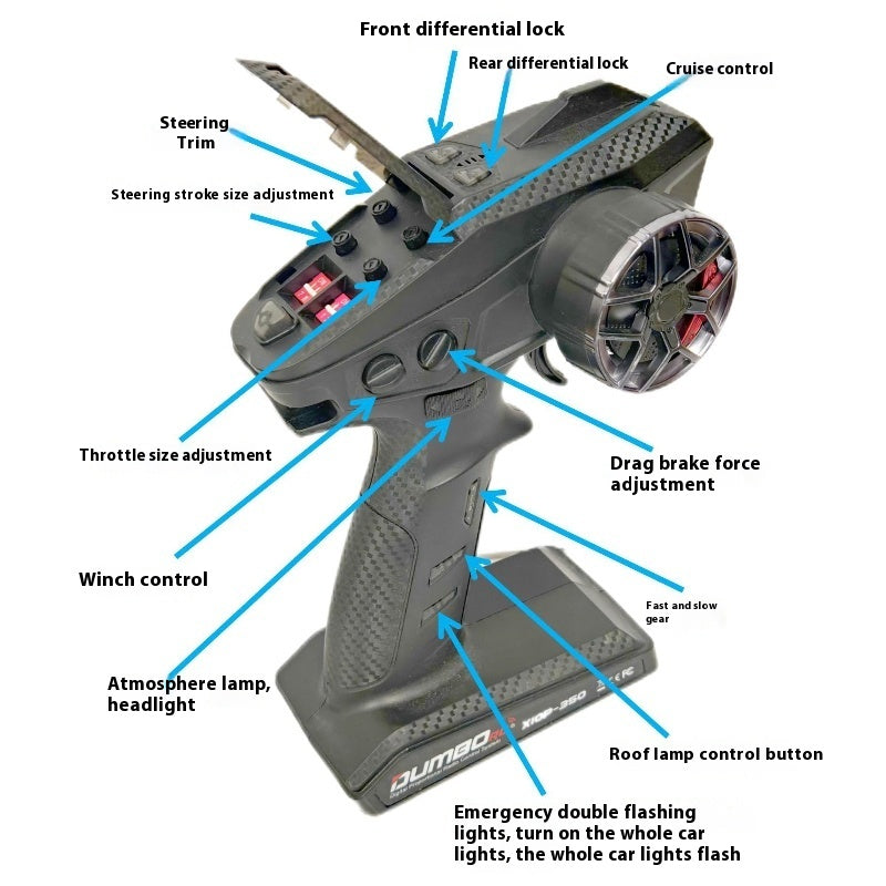 1/10 Jeep Wrangler Rock Climbing Vehicle - SGY9