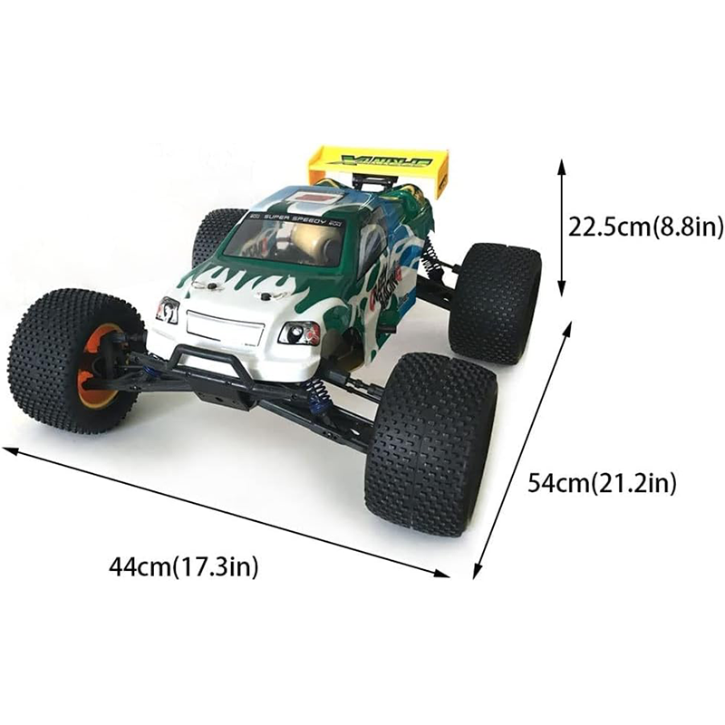 1:8 professional-grade methanol remote control car, 80 km/h - SGY4