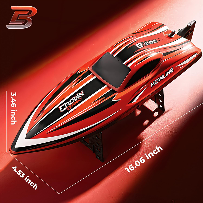 16-inch large brushless remote-controlled boat, 55 km/h