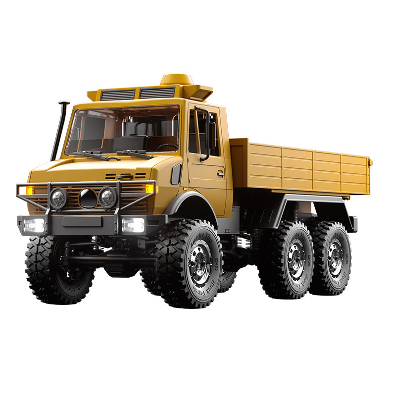 1/18 Unimog Simulation Six-Wheel Drive Suspension Carbon Brush Truck 15km/h - JJY5