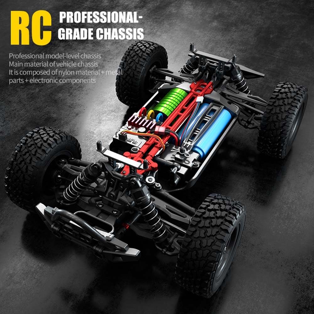 1/16 Brushless High-Speed Remote Control Monster Truck 70 km/h - JJY6