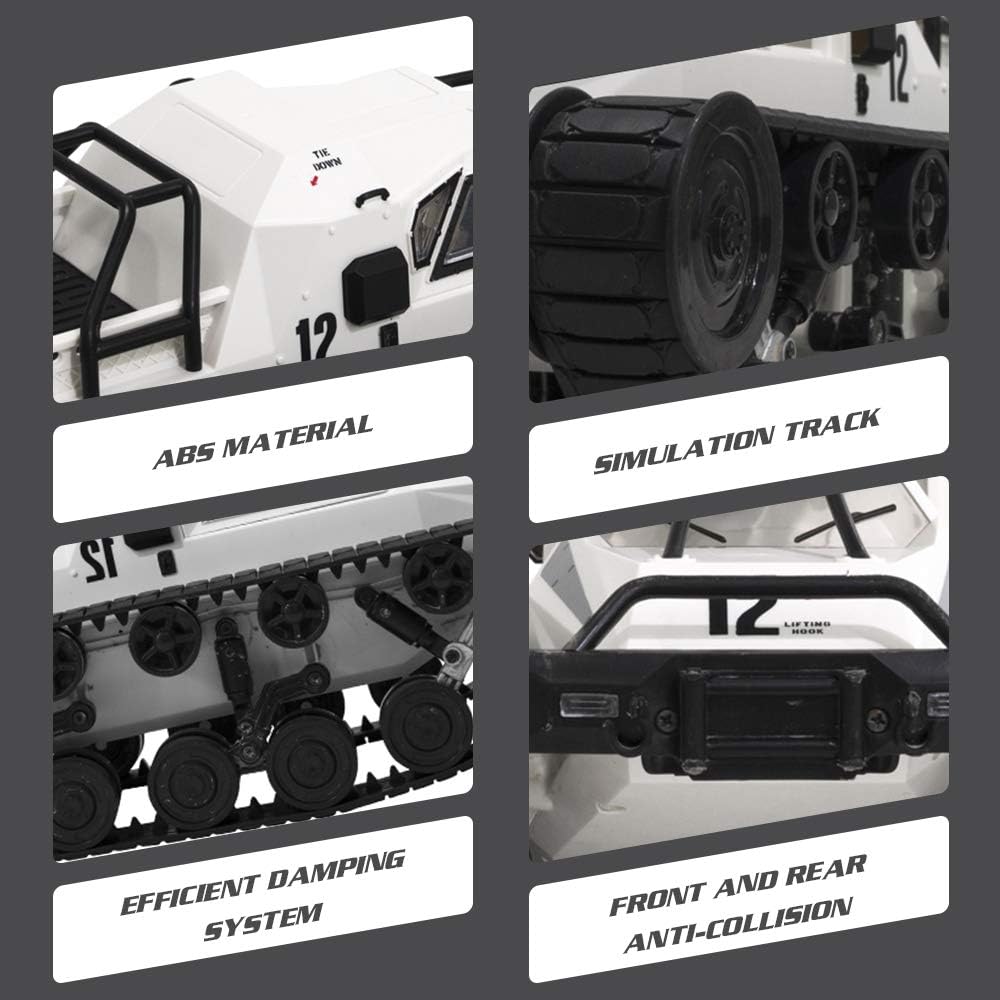 1/12 scale remote control 360° rotating tank - JJY27