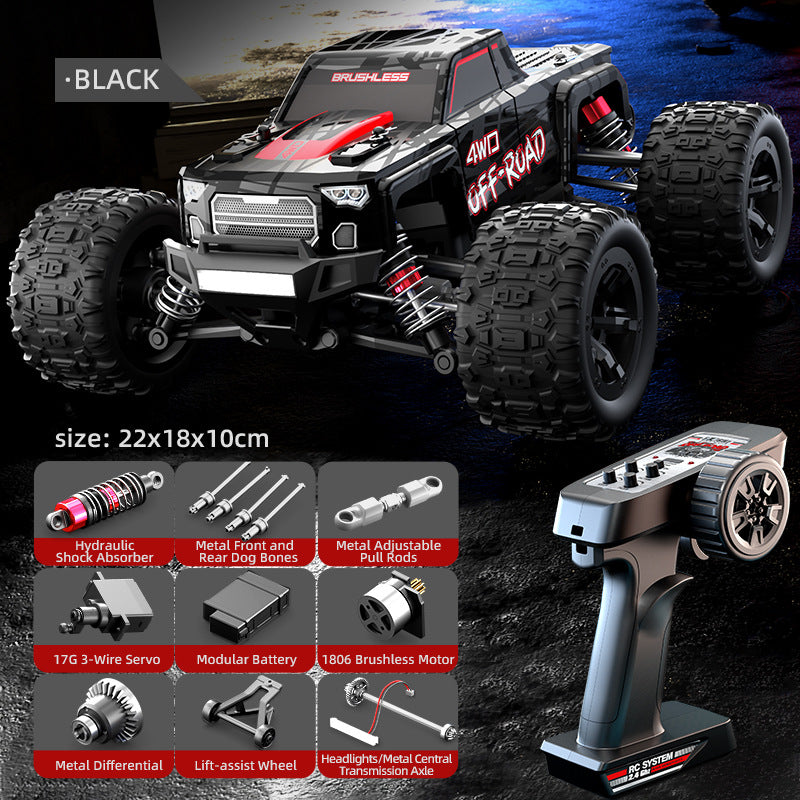 1/20 brushless hydraulic shock absorber remote control car, 40 km/h - JJY15