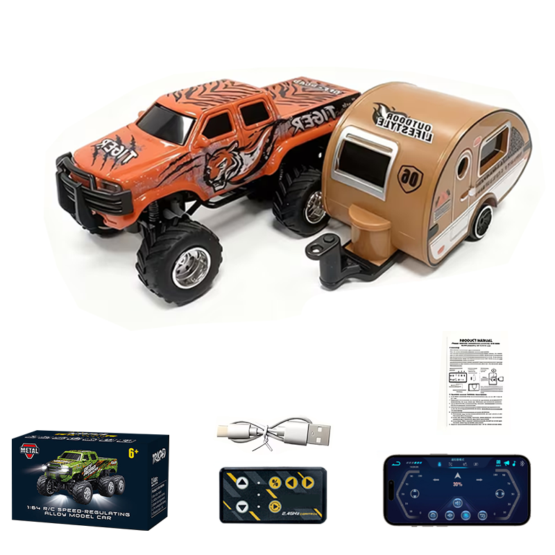 1/64 scale mini desktop crawler car
