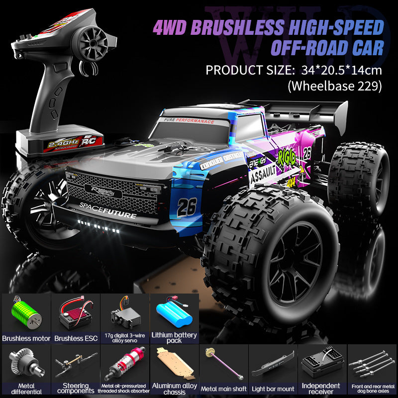 1:12 Alloy Brushless 4WD High-Speed Crawler Off-Road Vehicle-JJY3