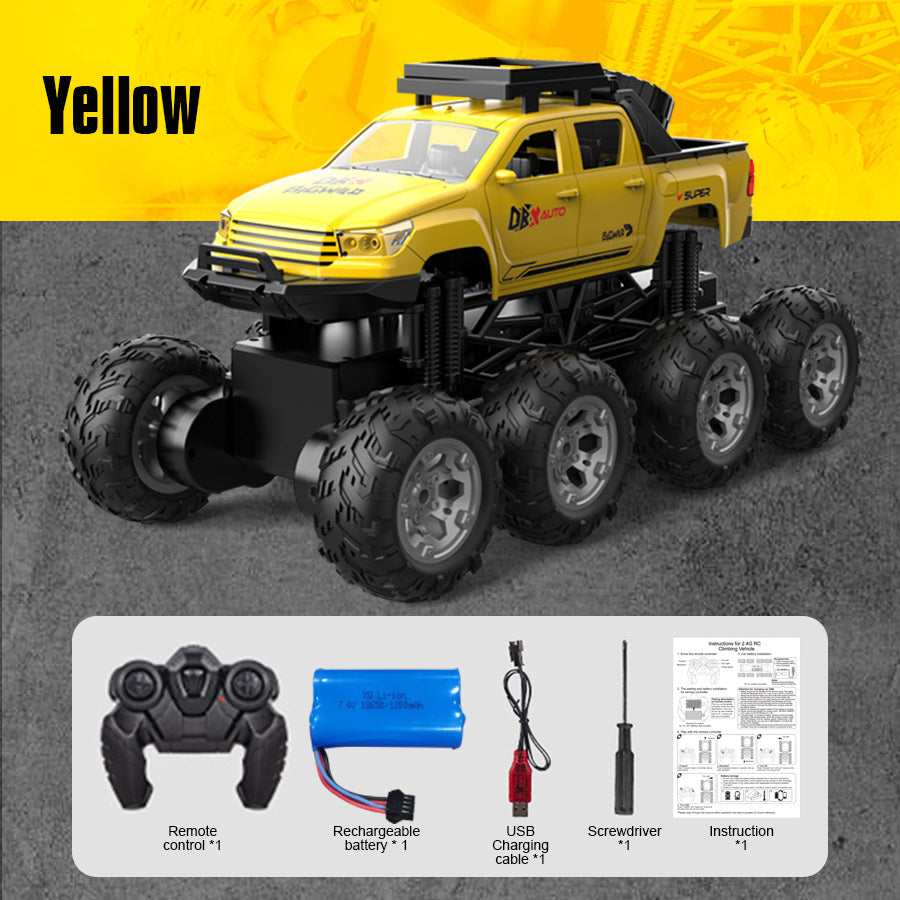 1/12 All-Terrain 360° Rotating 8WD Remote Control Crawler- JJY31