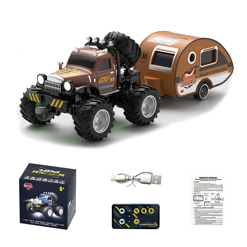 New 1:64 Alloy Remote Control Mini Car - JJY39