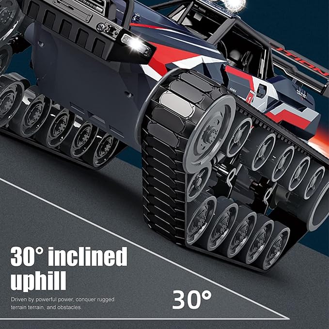 1/12 scale 4WD remote-controlled military tracked tank - JJY22