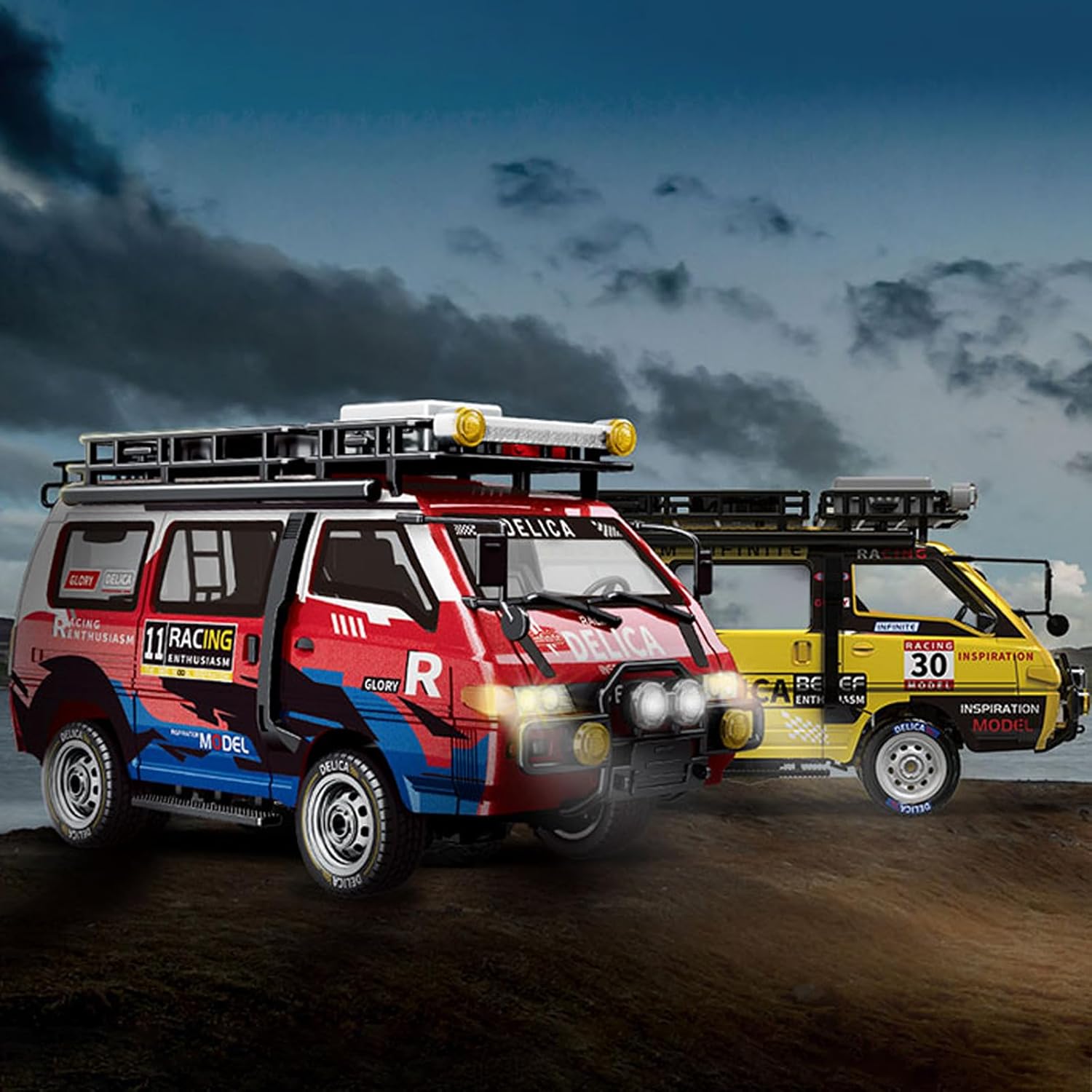 1/24 scale Mitsubishi Delica remote control car - SGY39