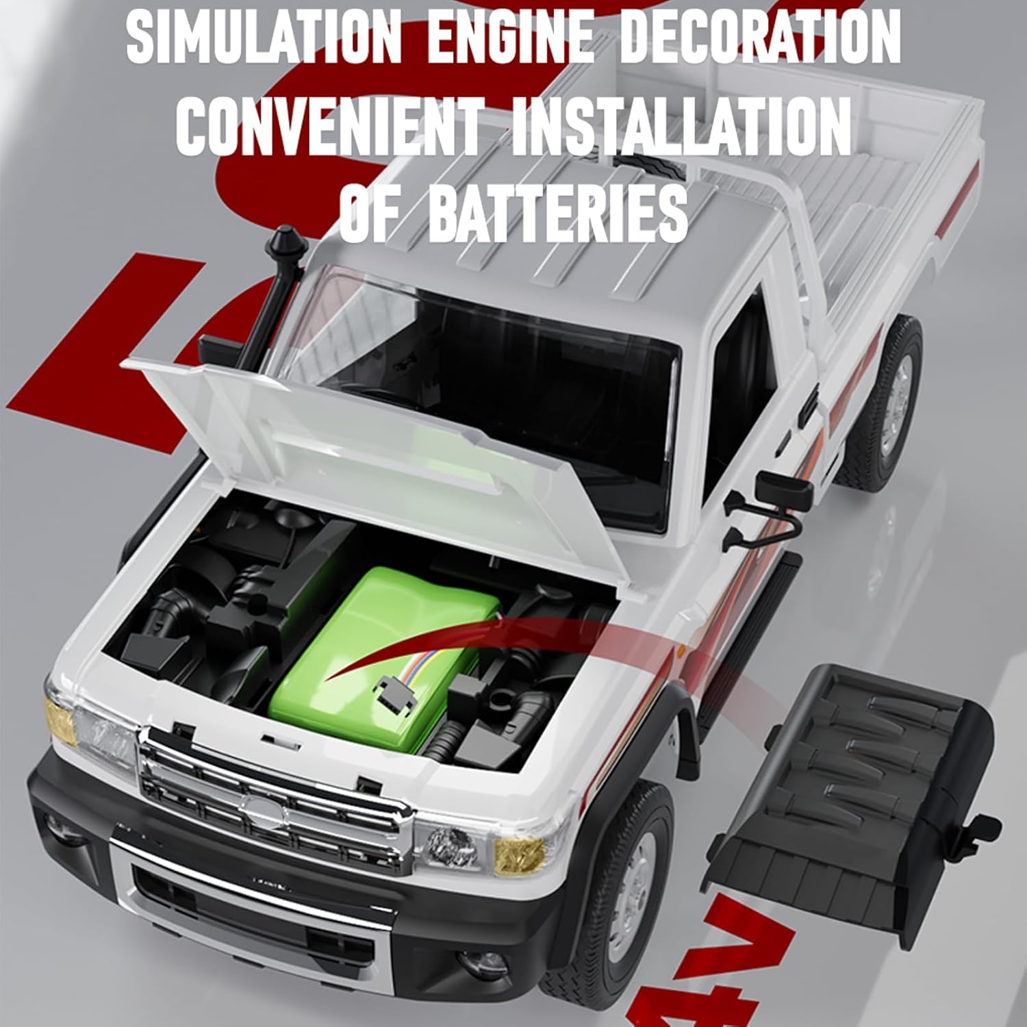 1:14 All-Terrain LC79 Remote Control Crawl Off-Road Pickup Truck - SGY44