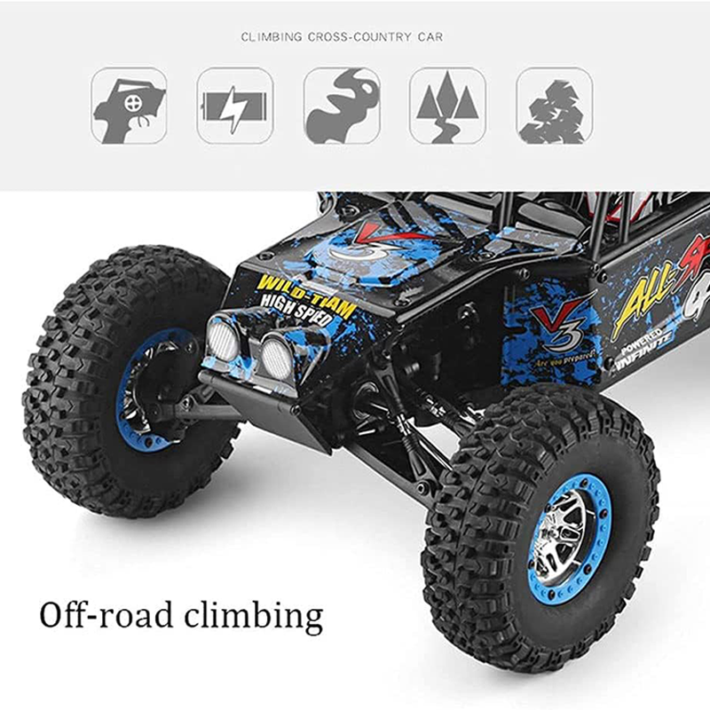 1:10 All-Terrain Climbing Remote Control Truck - WLY15