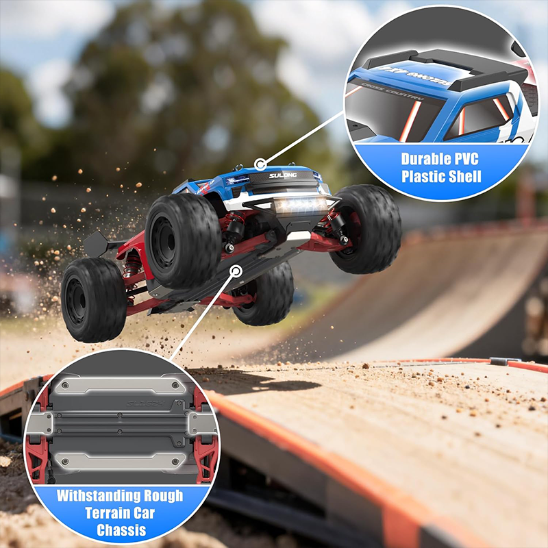 1/16 scale high-speed 2.4GHz remote control car, 45 km/h