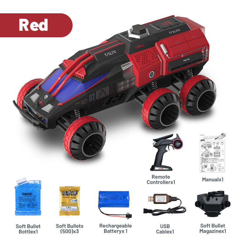 1:12 scale 6WD remote control space roaming car - JJY28