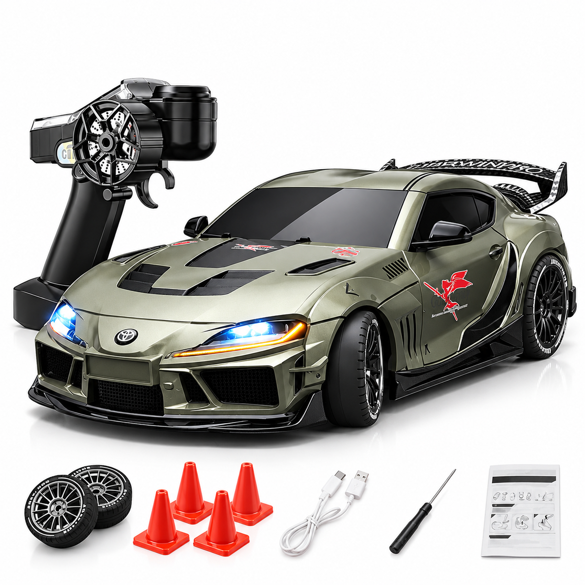 RC Drift Car – Remote Control Racing Car for Indoor Drifting- JX03