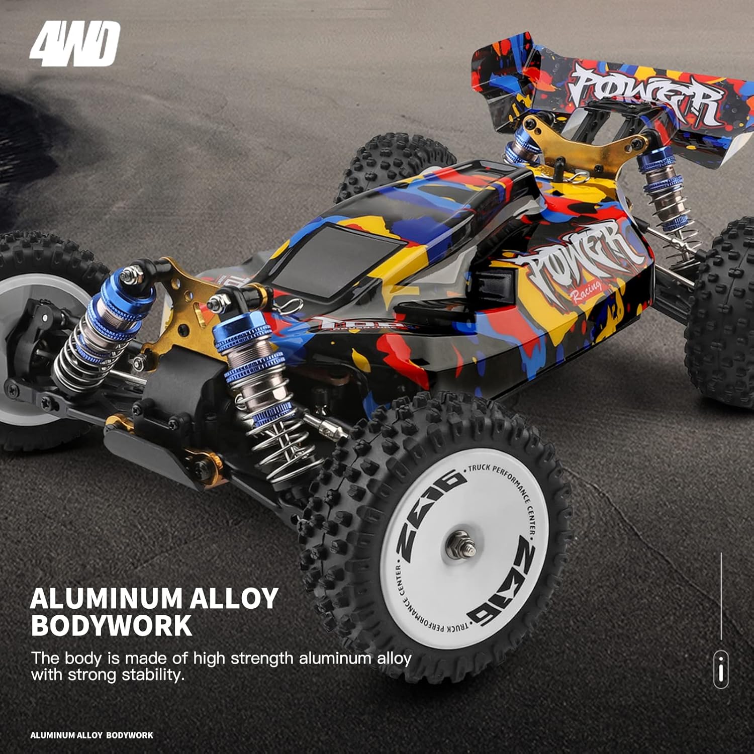 1:12 Brushless Electric 4WD Racing Car - WLY9