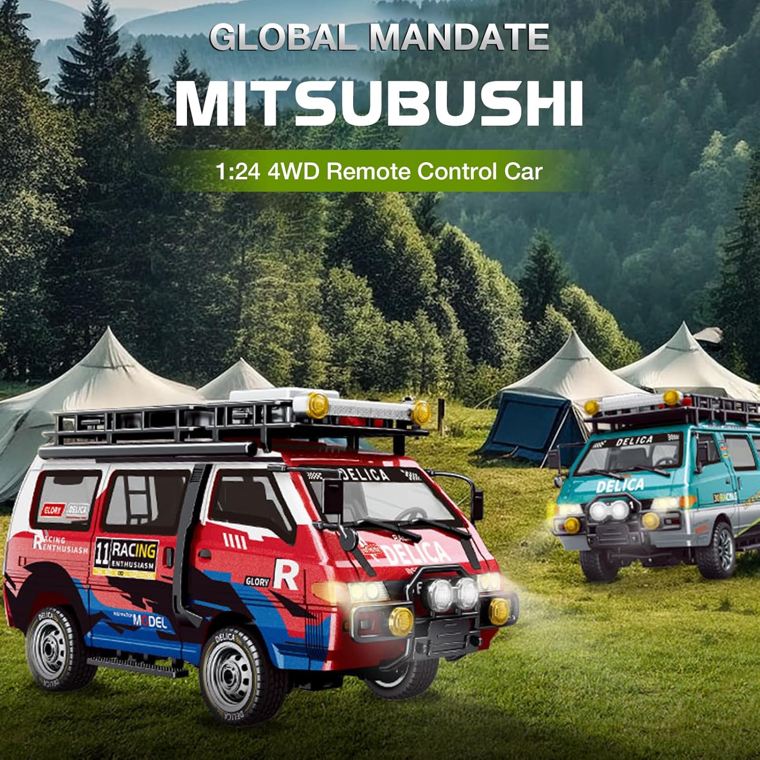 1/24 scale Mitsubishi Delica remote control car - SGY39