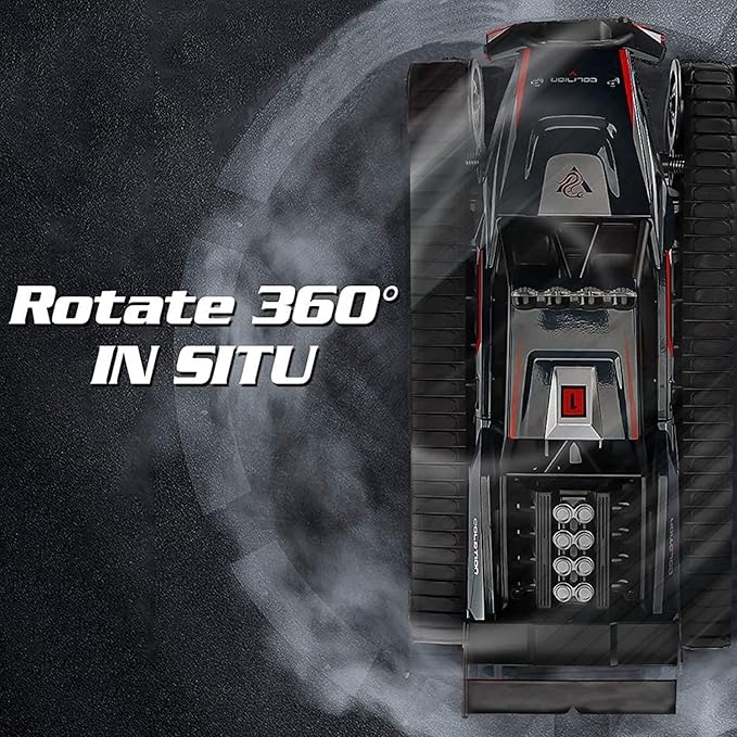 1/12 scale 4WD remote-controlled military tracked tank - JJY22