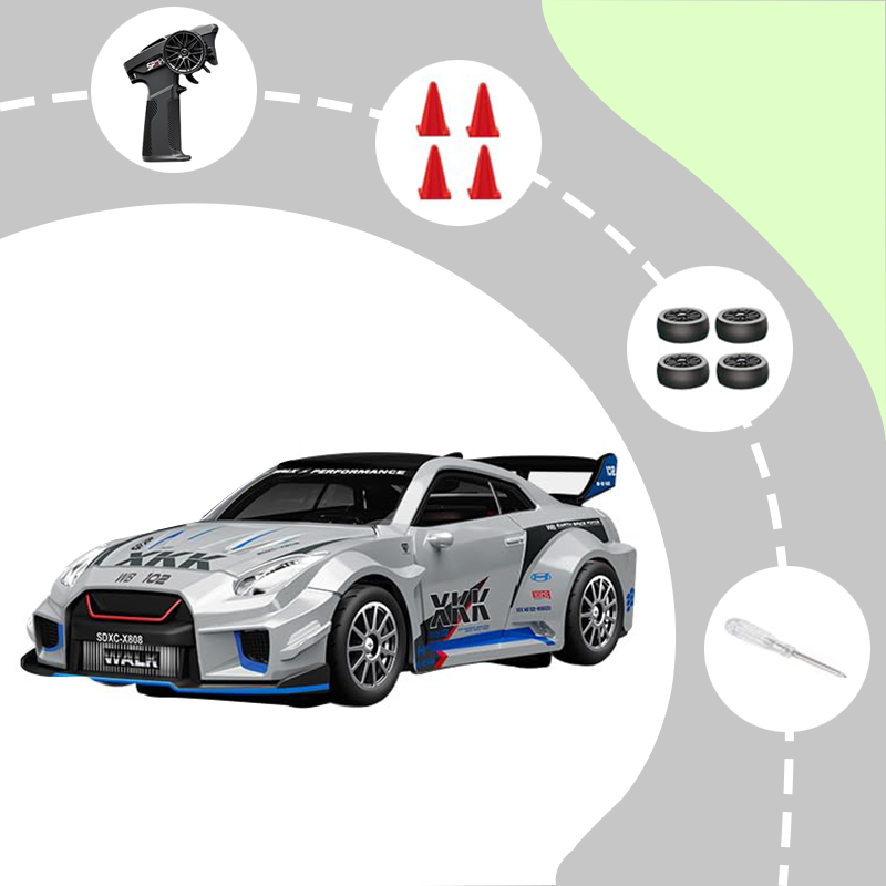 1:43 20KM/H High Speed Remote Control Racing Car