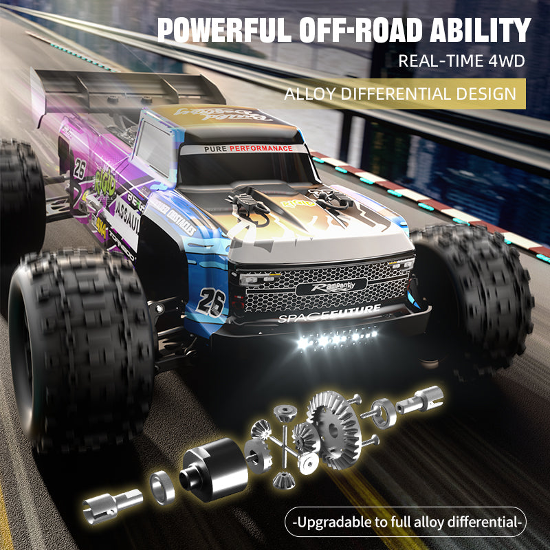 1:12 Alloy Brushless 4WD High-Speed Crawler Off-Road Vehicle-JJY3
