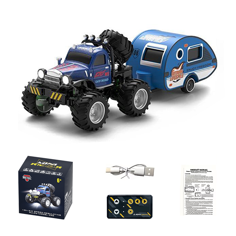 New 1:64 Alloy Remote Control Mini Car - JJY39