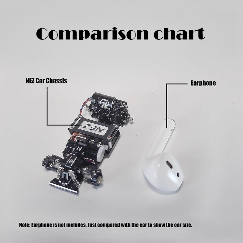 1/64 Professional Rear-Wheel Drive Drift Chassis ARR Version - NEZ01