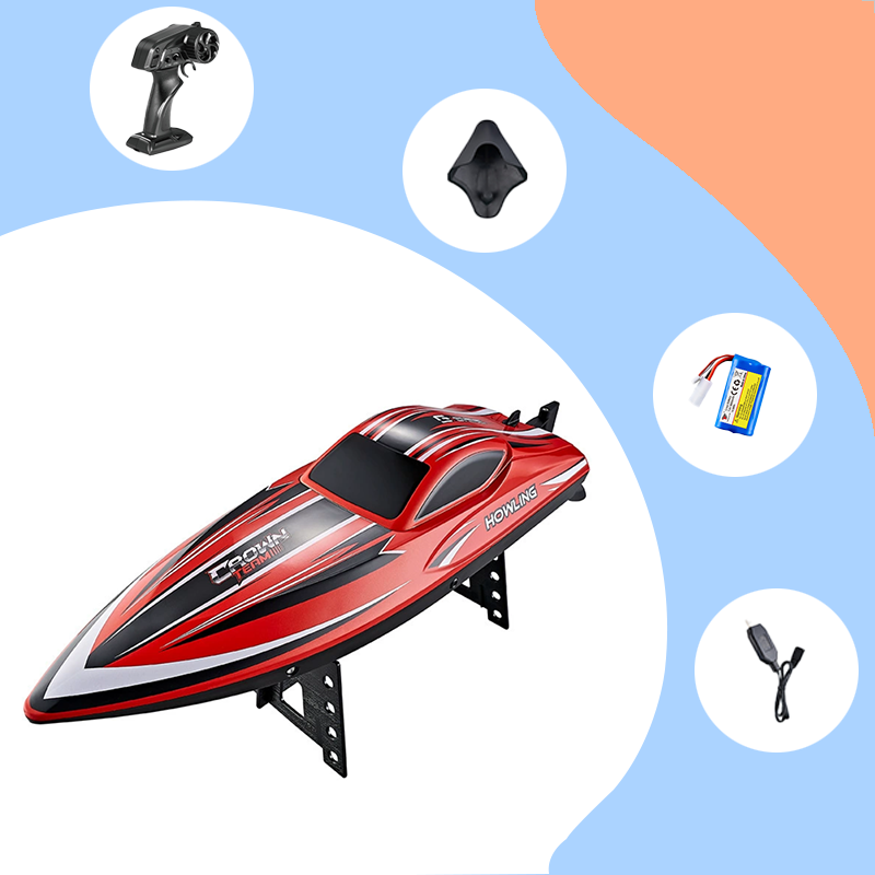 16-inch large brushless remote-controlled boat, 55 km/h