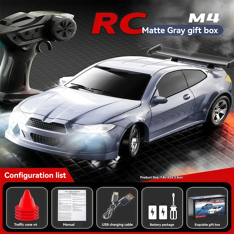 1:64 Desktop Mini NANO-TTR Racing Car