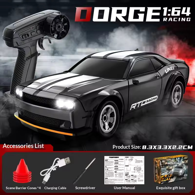 1/64 Desktop Mini Mustang NANO-TTR Racing Car