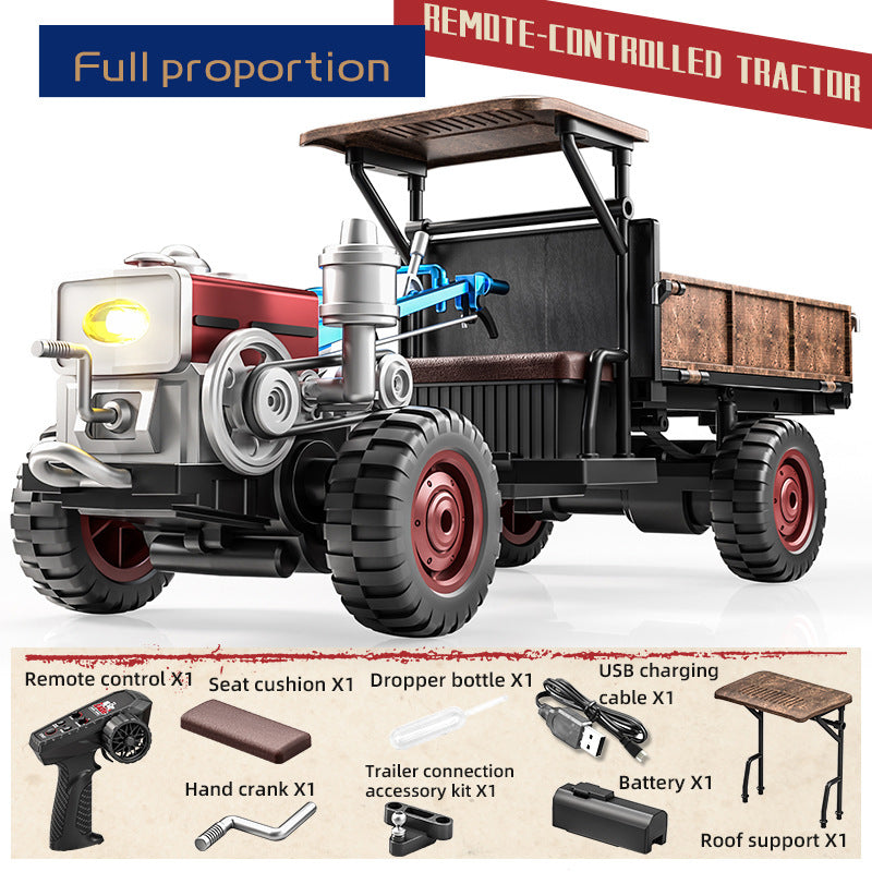 1/18 scale full-scale simulated tractor crawler - JJY40